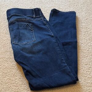 Apt. 9 Women's Straight Leg Jeans - Deep Indigo